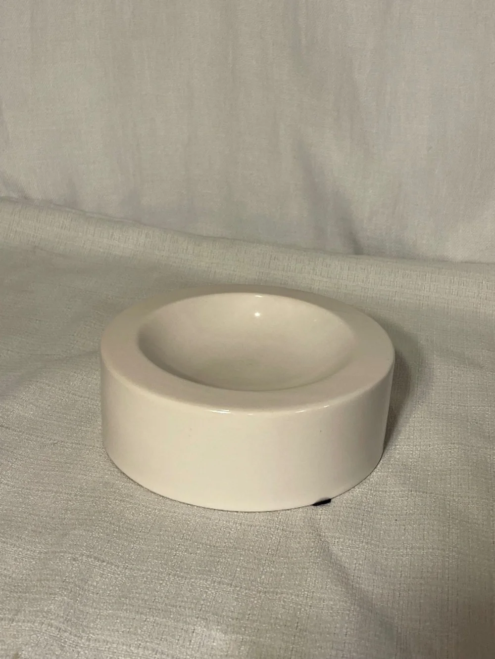 Restoration Hardware Cream Ceramic Bowl